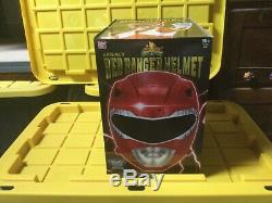 Power Rangers Legacy Red Ranger Helmet 11 Full Scale Cosplay pre-owned