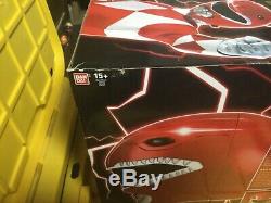 Power Rangers Legacy Red Ranger Helmet 11 Full Scale Cosplay pre-owned