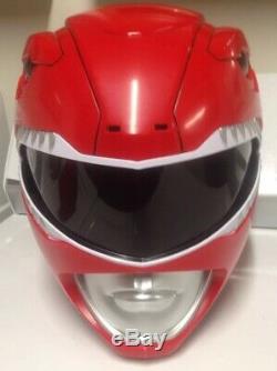 Power Rangers Legacy Red Ranger Helmet 11 Full Scale Cosplay pre-owned Morpher