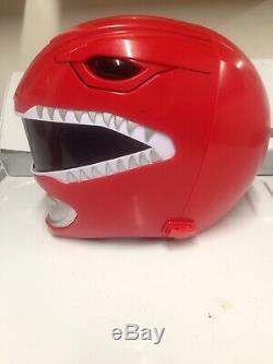 Power Rangers Legacy Red Ranger Helmet 11 Full Scale Cosplay pre-owned Morpher