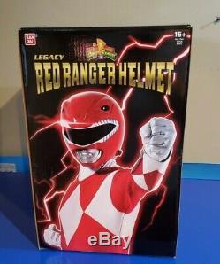 Power Rangers Legacy Red Ranger Helmet 11 Full Scale MMPR Cosplay