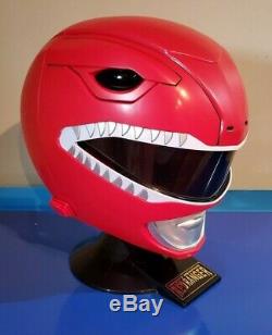 Power Rangers Legacy Red Ranger Helmet 11 Full Scale MMPR Cosplay