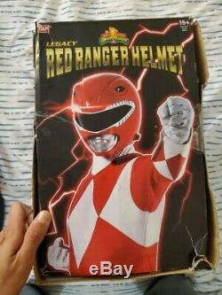 Power Rangers Legacy Red Ranger Helmet Cosplay Action Figure Sealed 1994