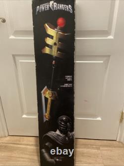 Power Rangers Legacy Zeo GOLDEN POWER STAFF PROP REPLICA COSPLAY Bandai