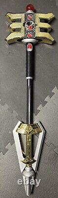 Power Rangers Legacy Zeo GOLDEN POWER STAFF PROP REPLICA COSPLAY Bandai