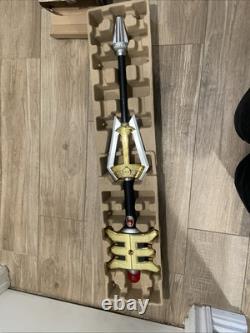 Power Rangers Legacy Zeo GOLDEN POWER STAFF PROP REPLICA COSPLAY Bandai