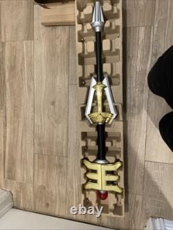 Power Rangers Legacy Zeo GOLDEN POWER STAFF PROP REPLICA COSPLAY Bandai