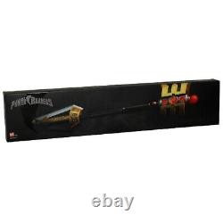 Power Rangers Legacy Zeo Gold Ranger Power Staff Cosplay Weapon by Bandai