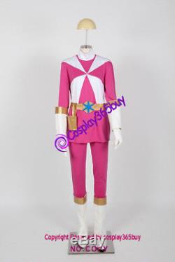 Power Rangers Lightspeed Rescue Pink Lightspeed Ranger Cosplay Costume