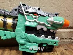 Power Rangers Limited Edition Deluxe Green Dino Charge Morpher Gun cosplay