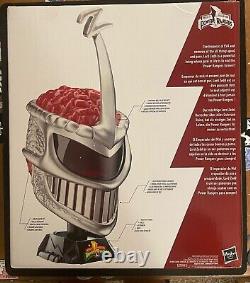 Power Rangers Lord Zedd Electronic Cosplay Helmet and Stand MMPR