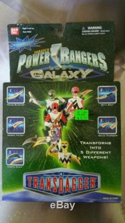 Power Rangers Lost Galaxy TRANSDAGGER WEAPON COSPLAY NEW SEALED RARE