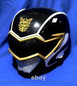 Power Rangers Megaforce Black / Goseiger Aniki Cosplay Helmet