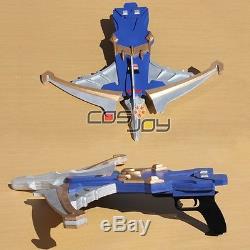 Power Rangers Megaforce Blue Bow Weapon Replica PVC Cosplay Prop