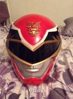 Power Rangers Megaforce Red Helmet Goseiger cosplay costume