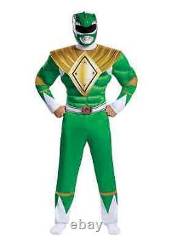 Power Rangers Men's Green Ranger Costume