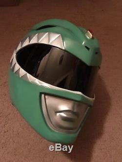 Power Rangers Mighty Morphin Green Ranger Adult Cosplay Helmet Tommy