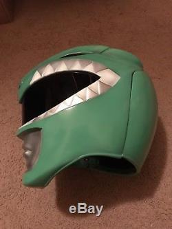 Power Rangers Mighty Morphin Green Ranger Adult Cosplay Helmet Tommy