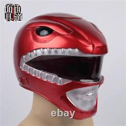 Power Rangers Mighty Morphin Jason Lee Scott PVC Helmet Cosplay Full Mask Hallow
