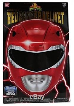 Power Rangers Mighty Morphin Legacy Ranger Helmet Comfortable Cosplay Wear Red