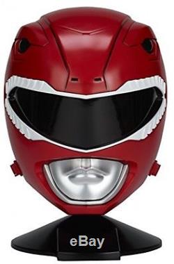 Power Rangers Mighty Morphin Legacy Ranger Helmet Comfortable Cosplay Wear Red