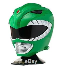 Power Rangers Mighty Morphin Legacy Ranger Helmet, Green 90s TV Show Cosplay New