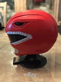 Power Rangers Mighty Morphin Legacy Ranger Helmet, Red Cosplay