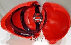 Power Rangers Mighty Morphin Legacy Ranger Helmet Red Cosplay Wearable Replica