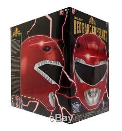 Power Rangers Mighty Morphin Legacy Ranger Helmet Red Toy Fun Game Cosplay