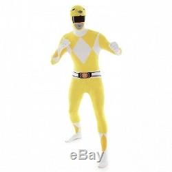 Power Rangers Morphsuit Costume Cosplay Black White Red Blue Green Yellow Pink