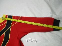 Power Rangers Mystic Force 2006 Costume Cosplay MAJIRANGER RED for Kids 100cm