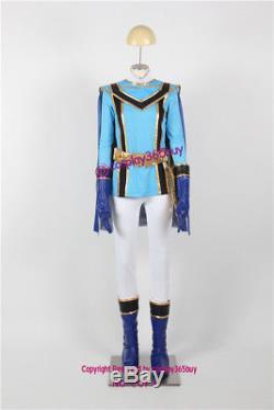 Power Rangers Mystic Force Cosplay Blue Mystic Ranger Cosplay Costume