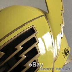 Power Rangers Mystic Force Legendary Yellow Ranger Magiranger Helmet Cosplay