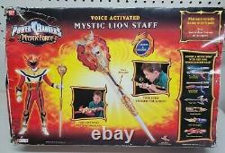 Power Rangers Mystic Force Lion Staff Cosplay Weapon 2006 MMPR NEW MIB