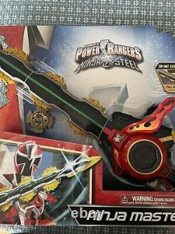 Power Rangers Ninja Steel Ninja Master Blade Cosplay Roleplay Toy Sword 2017 MIB
