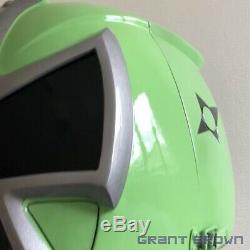 Power Rangers Ninja Steel Ninninger Green Movie Helmet Cosplay