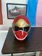 Power Rangers Ninja Storm Helmet Costume Cosplay Red Ranger Fan Made