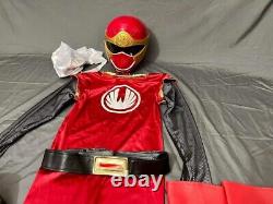 Power Rangers Ninja Storm Hurricaneger Red Cosplay Costume Inner Suit