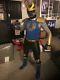 Power Rangers Ninja Storm Navy Thunder Helmet Costume Cosplay Weapon