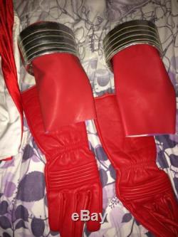 Power Rangers Operation Overdrive Red Boukenger Costume Cosplay