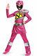 Power Rangers Pink Dino Charge Deluxe Costume Size 7-8 Medium New