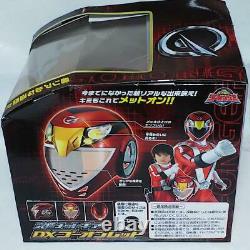 Power Rangers RPM Goonger DX Red Helmet Gear Mask Cosplay Kids BANDAI Japan Mint