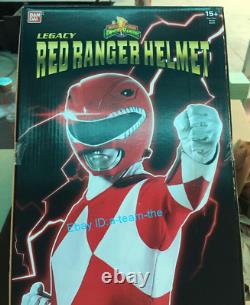 Power Rangers Red Ranger 1/1 Mighty Morphin Dino Helmet PVC Wearable Cosplay