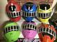 Power Rangers Ressha Sentai ToQger Masks 6p Set Cosplay BANDAI Japan