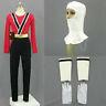 Power Rangers SAMURAI SHINKENGER Shinken RED Ranger Cosplay Costume