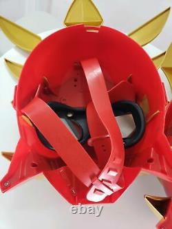 Power Rangers Samurai Cosplay Helmet Red Ranger Deluxe Mask Talking Working Lot