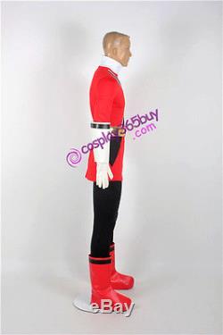 Power Rangers Samurai Lauren Shiba cosplay costume girl version incl. Boots cover