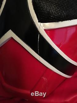 Power Rangers Samurai Red Ranger Costume Cosplay USED Shinkenger