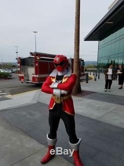 Power Rangers Super Megaforce Red Cosplay Suit By Aniki