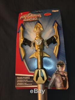 Power Rangers Super Megaforce Silver Spear Trident 32 Cosplay Costume Prop